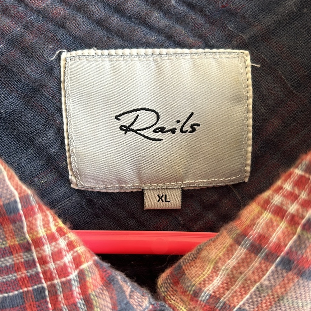 Rails Gold Thread Flannel - Picture 2 of 4